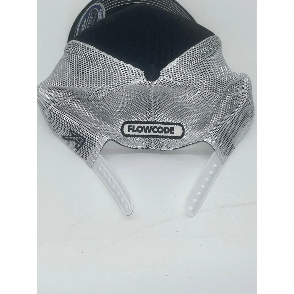 Mens Ahead Headgear Flowcode QR Code‎ Trucker Hat Black SnapBack